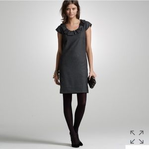 🖤🖤 J CREW WOOL RIBBON RAVINE DRESS B32